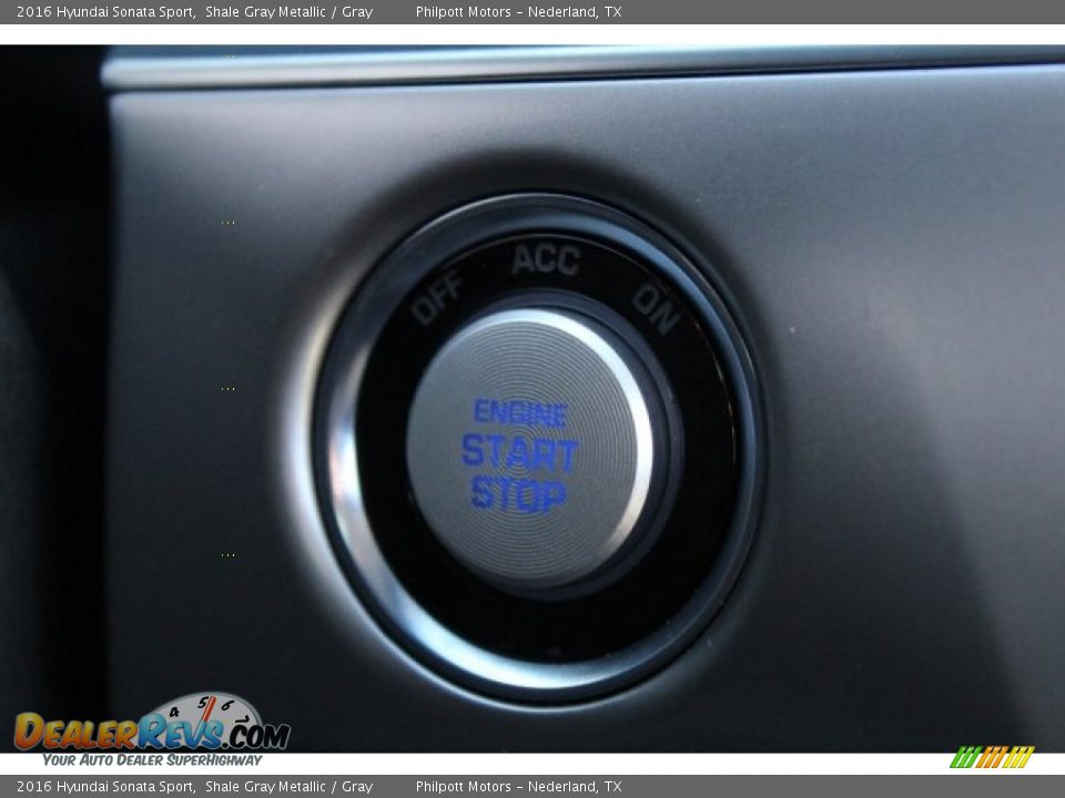2016 Hyundai Sonata Sport Shale Gray Metallic / Gray Photo #20