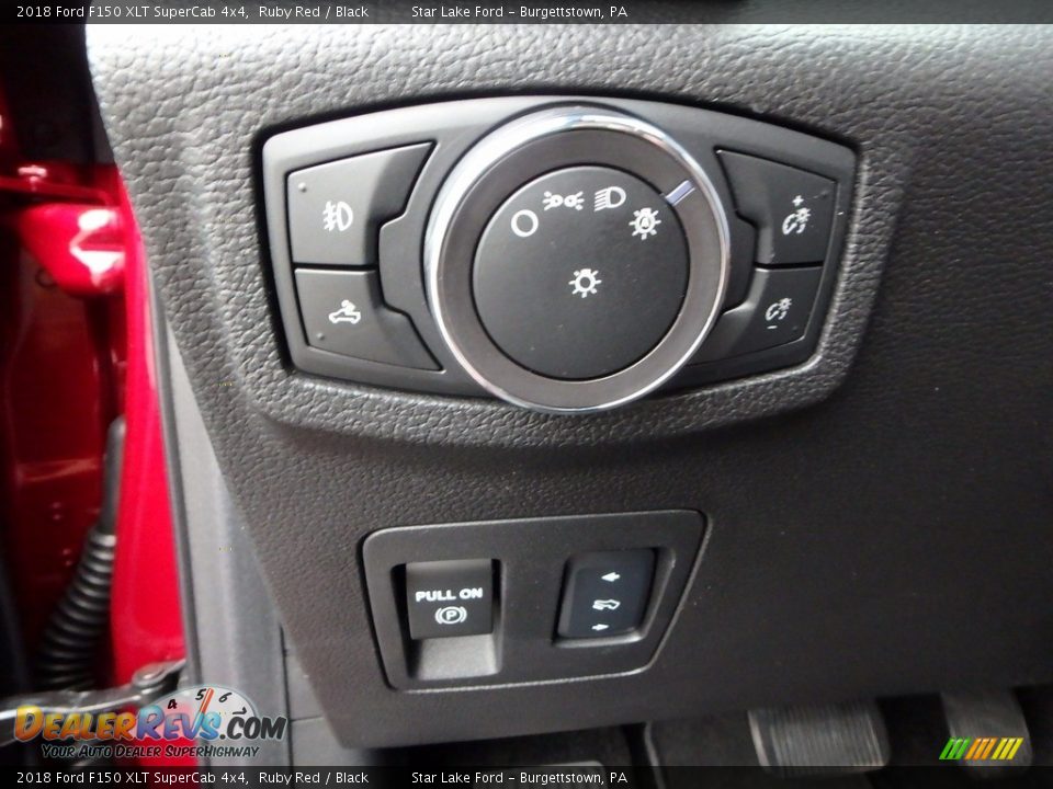 2018 Ford F150 XLT SuperCab 4x4 Ruby Red / Black Photo #20