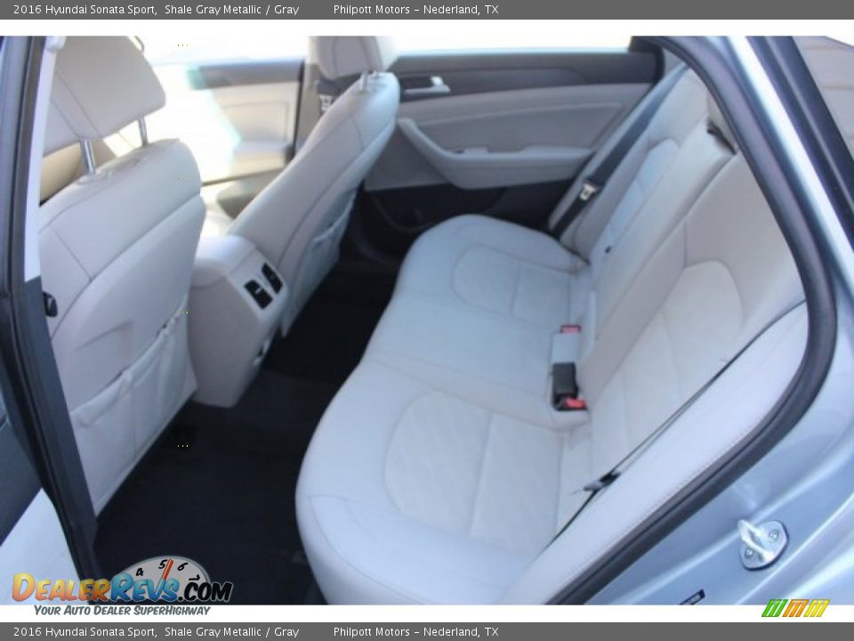 2016 Hyundai Sonata Sport Shale Gray Metallic / Gray Photo #25