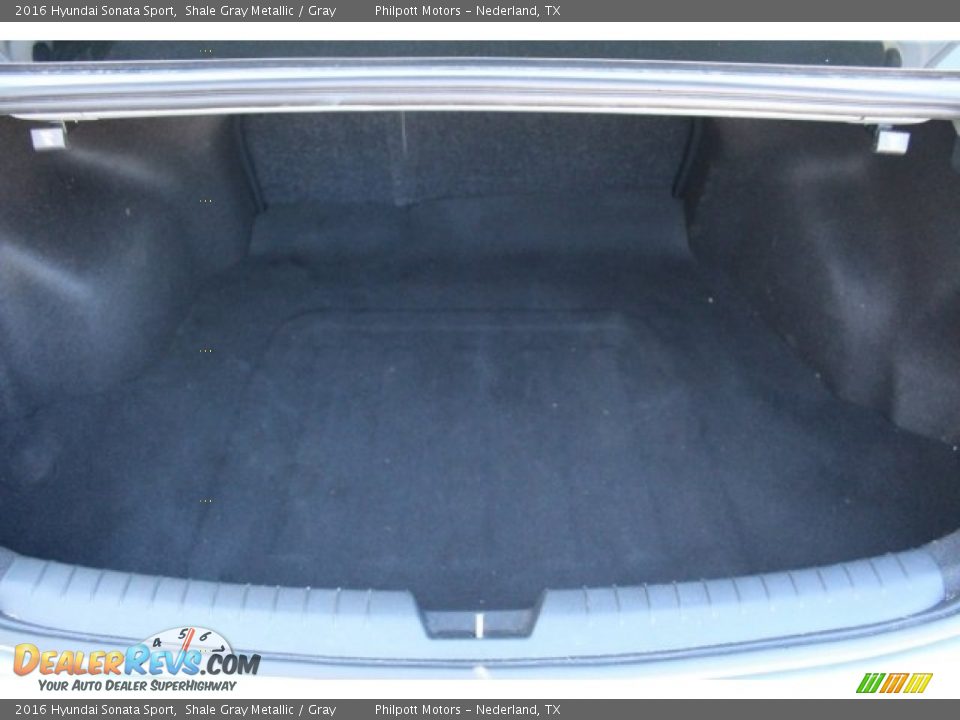 2016 Hyundai Sonata Sport Shale Gray Metallic / Gray Photo #28