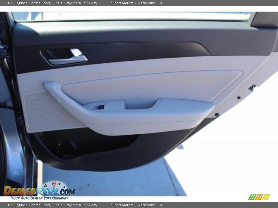 2016 Hyundai Sonata Sport Shale Gray Metallic / Gray Photo #29