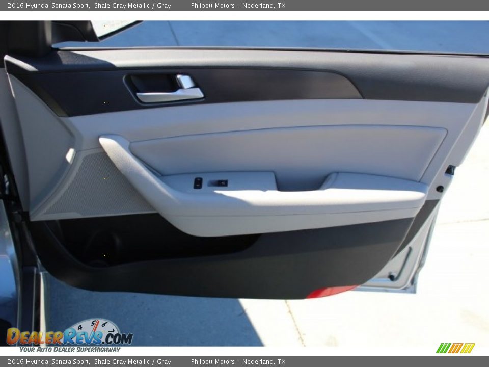 2016 Hyundai Sonata Sport Shale Gray Metallic / Gray Photo #31