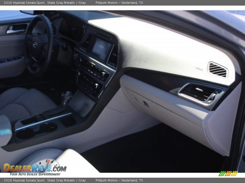 2016 Hyundai Sonata Sport Shale Gray Metallic / Gray Photo #32