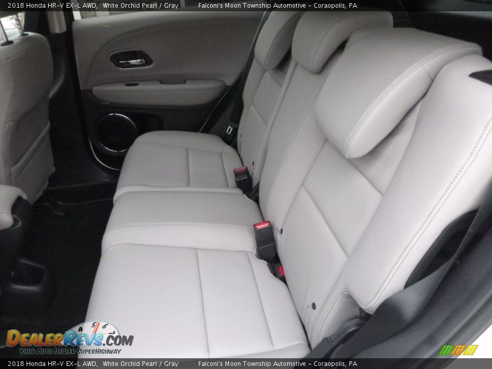 Rear Seat of 2018 Honda HR-V EX-L AWD Photo #9