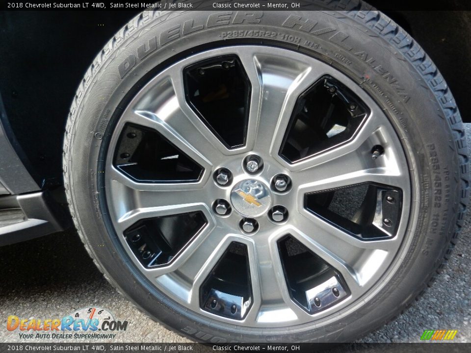 2018 Chevrolet Suburban LT 4WD Satin Steel Metallic / Jet Black Photo #7