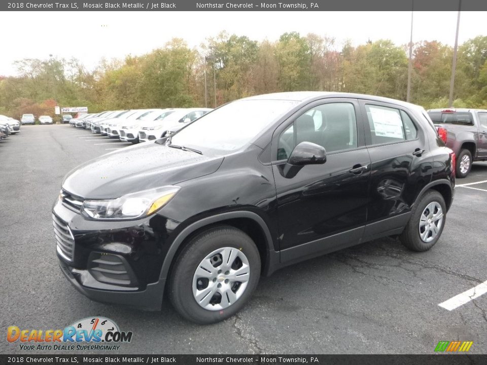 2018 Chevrolet Trax LS Mosaic Black Metallic / Jet Black Photo #1