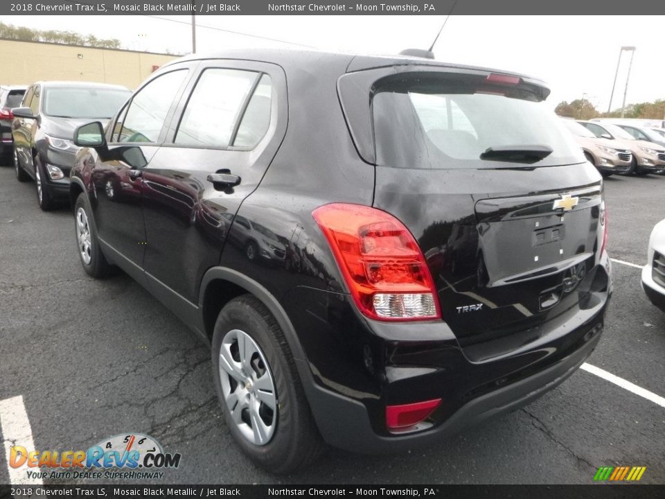 2018 Chevrolet Trax LS Mosaic Black Metallic / Jet Black Photo #3
