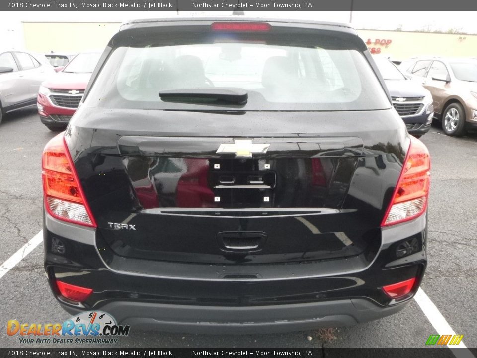 2018 Chevrolet Trax LS Mosaic Black Metallic / Jet Black Photo #4