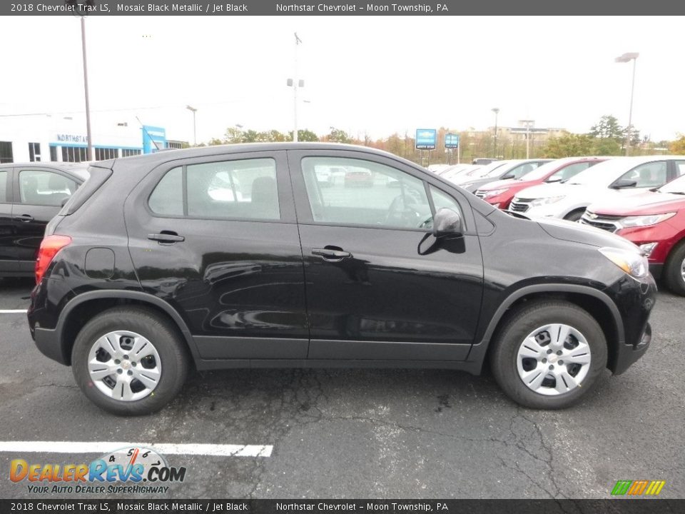 2018 Chevrolet Trax LS Mosaic Black Metallic / Jet Black Photo #6