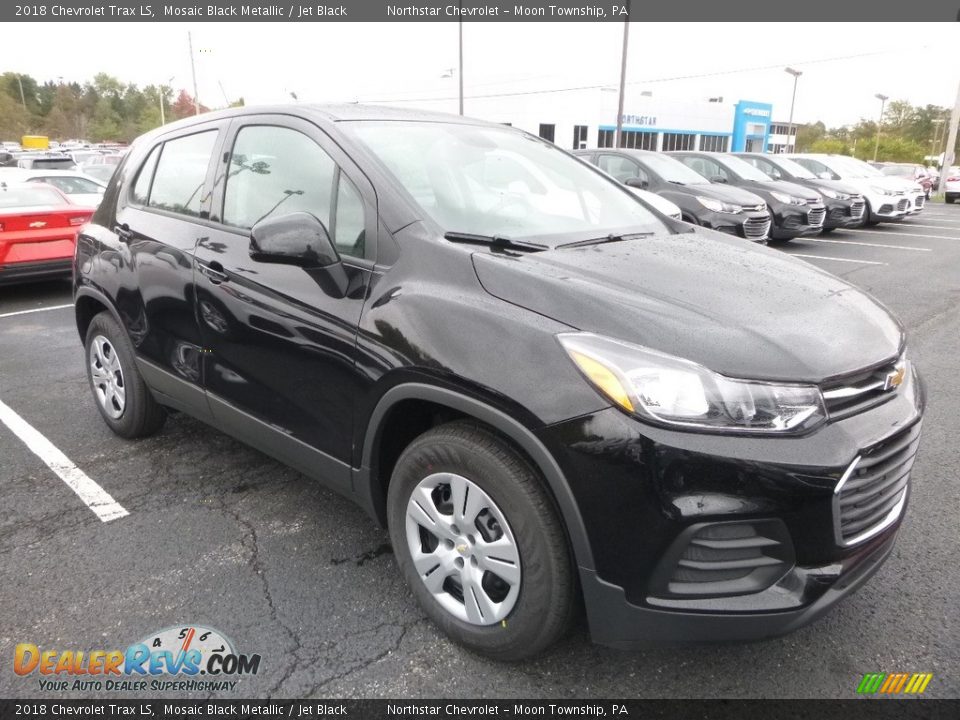 2018 Chevrolet Trax LS Mosaic Black Metallic / Jet Black Photo #7