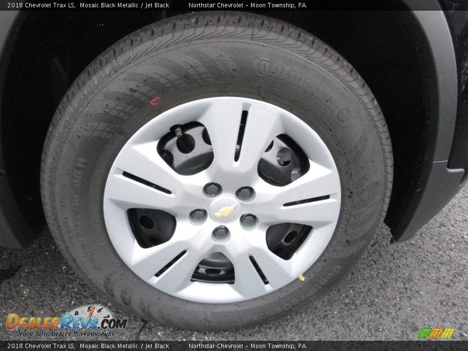 2018 Chevrolet Trax LS Mosaic Black Metallic / Jet Black Photo #9