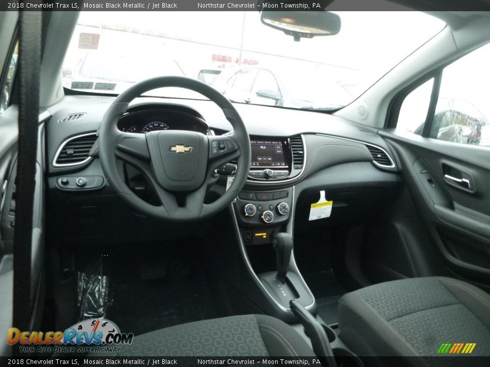 2018 Chevrolet Trax LS Mosaic Black Metallic / Jet Black Photo #14