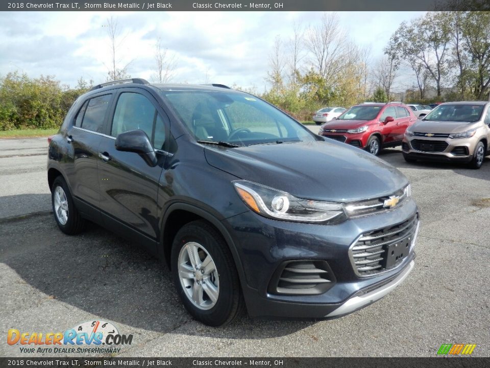 2018 Chevrolet Trax LT Storm Blue Metallic / Jet Black Photo #3