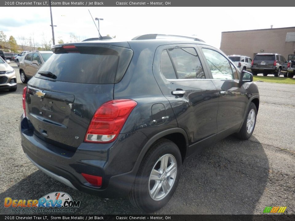2018 Chevrolet Trax LT Storm Blue Metallic / Jet Black Photo #4
