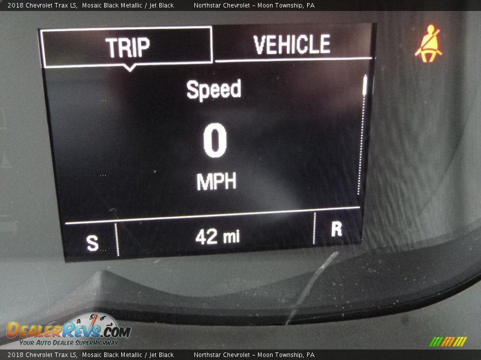 2018 Chevrolet Trax LS Mosaic Black Metallic / Jet Black Photo #20