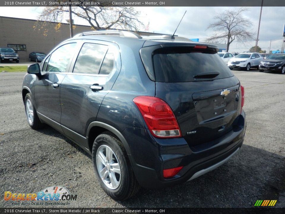 2018 Chevrolet Trax LT Storm Blue Metallic / Jet Black Photo #5