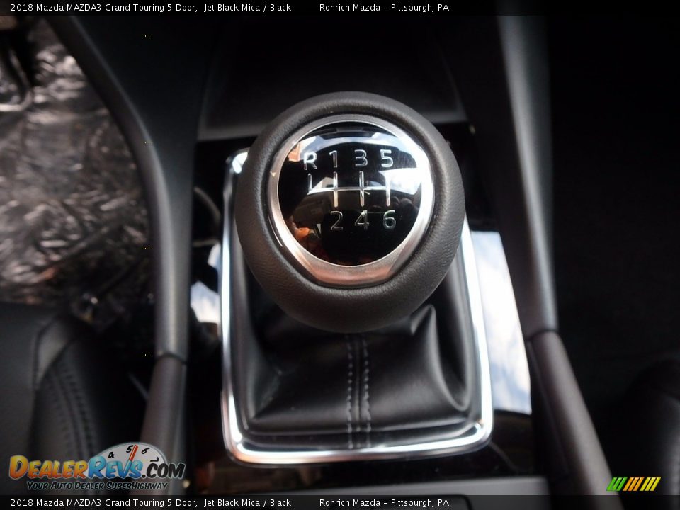 2018 Mazda MAZDA3 Grand Touring 5 Door Jet Black Mica / Black Photo #15
