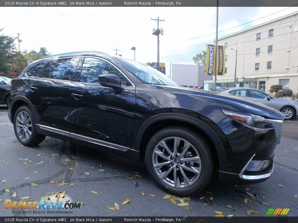 Front 3/4 View of 2018 Mazda CX-9 Signature AWD Photo #1