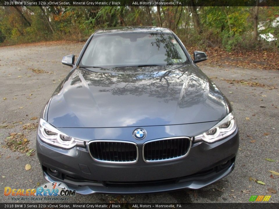 2018 BMW 3 Series 320i xDrive Sedan Mineral Grey Metallic / Black Photo #7