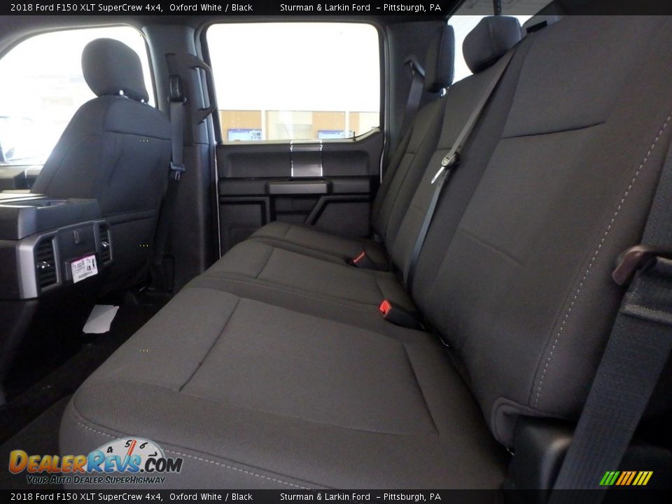 2018 Ford F150 XLT SuperCrew 4x4 Oxford White / Black Photo #7