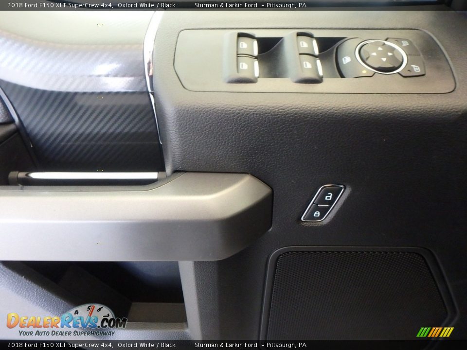 2018 Ford F150 XLT SuperCrew 4x4 Oxford White / Black Photo #9