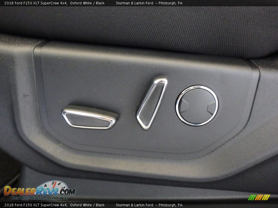 2018 Ford F150 XLT SuperCrew 4x4 Oxford White / Black Photo #11