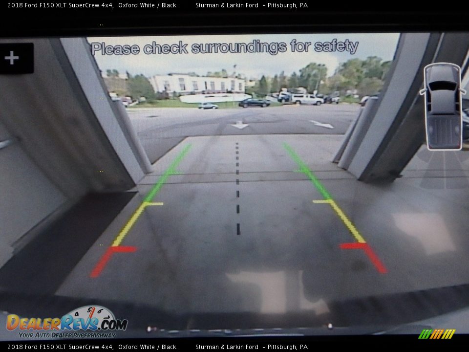 2018 Ford F150 XLT SuperCrew 4x4 Oxford White / Black Photo #14