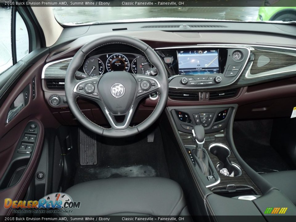 Dashboard of 2018 Buick Envision Premium AWD Photo #9