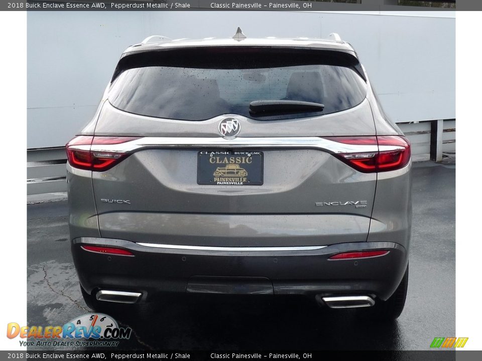 2018 Buick Enclave Essence AWD Pepperdust Metallic / Shale Photo #3
