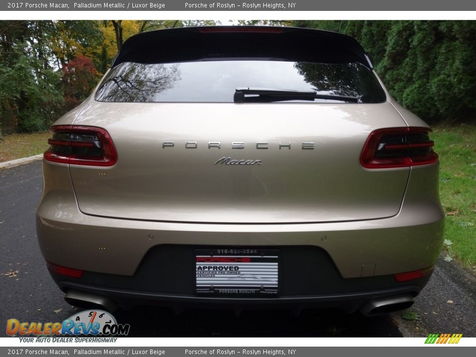 2017 Porsche Macan Palladium Metallic / Luxor Beige Photo #5