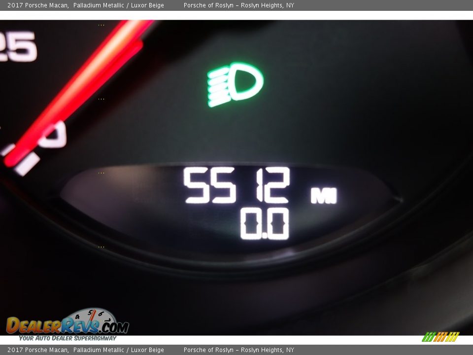 2017 Porsche Macan Palladium Metallic / Luxor Beige Photo #21