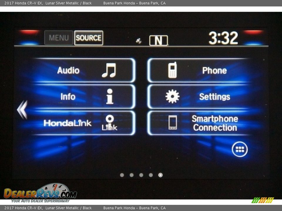 2017 Honda CR-V EX Lunar Silver Metallic / Black Photo #15
