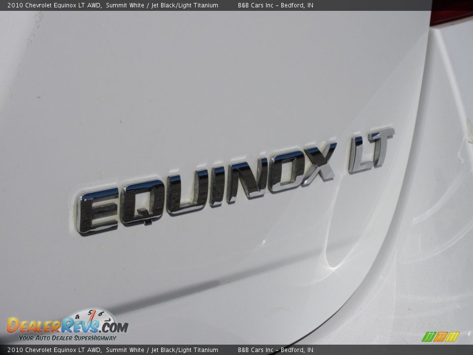 2010 Chevrolet Equinox LT AWD Summit White / Jet Black/Light Titanium Photo #12