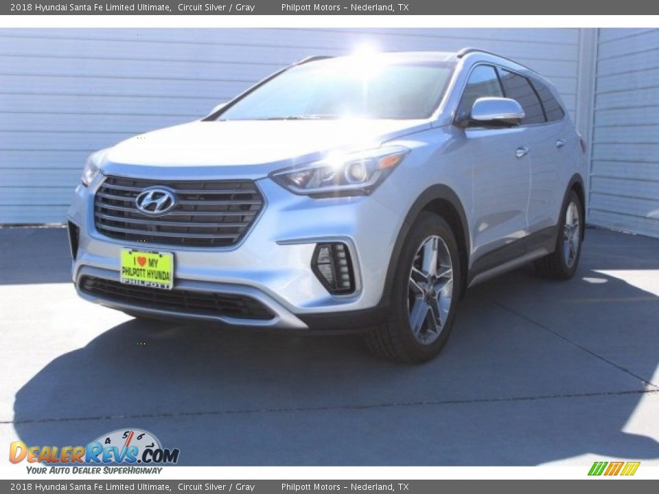 2018 Hyundai Santa Fe Limited Ultimate Circuit Silver / Gray Photo #3