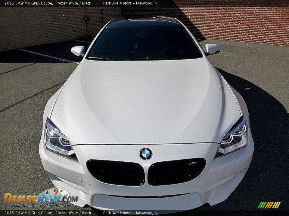 2015 BMW M6 Gran Coupe Frozen White / Black Photo #8