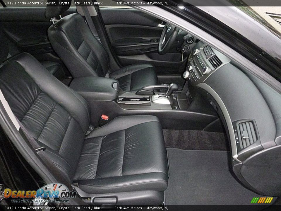 2012 Honda Accord SE Sedan Crystal Black Pearl / Black Photo #20