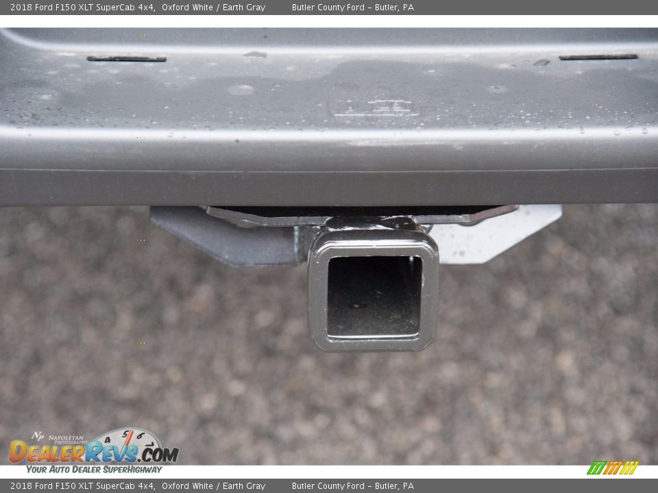 2018 Ford F150 XLT SuperCab 4x4 Oxford White / Earth Gray Photo #3