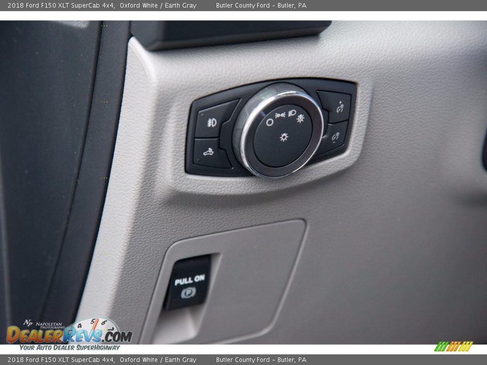 2018 Ford F150 XLT SuperCab 4x4 Oxford White / Earth Gray Photo #10