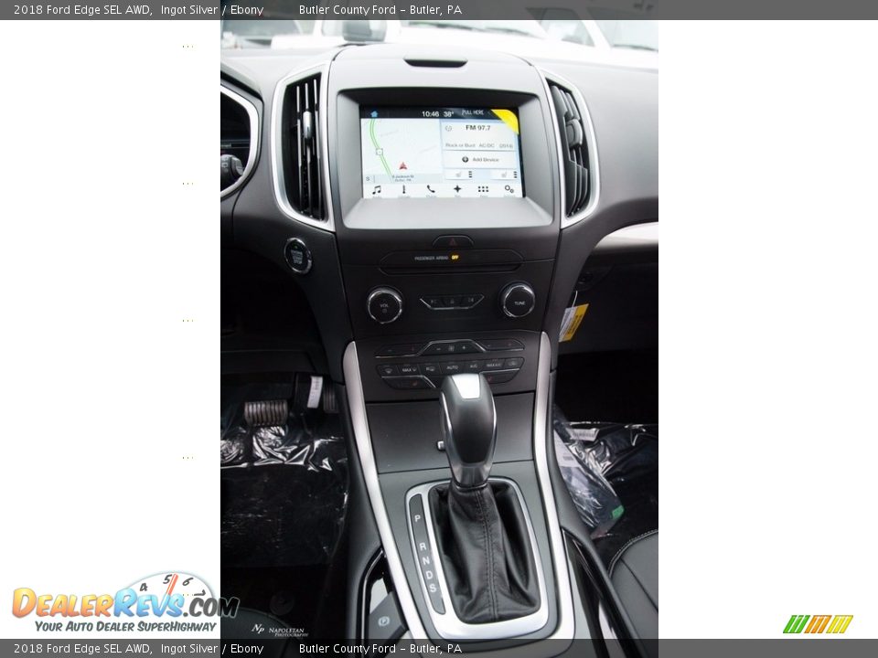 2018 Ford Edge SEL AWD Ingot Silver / Ebony Photo #14