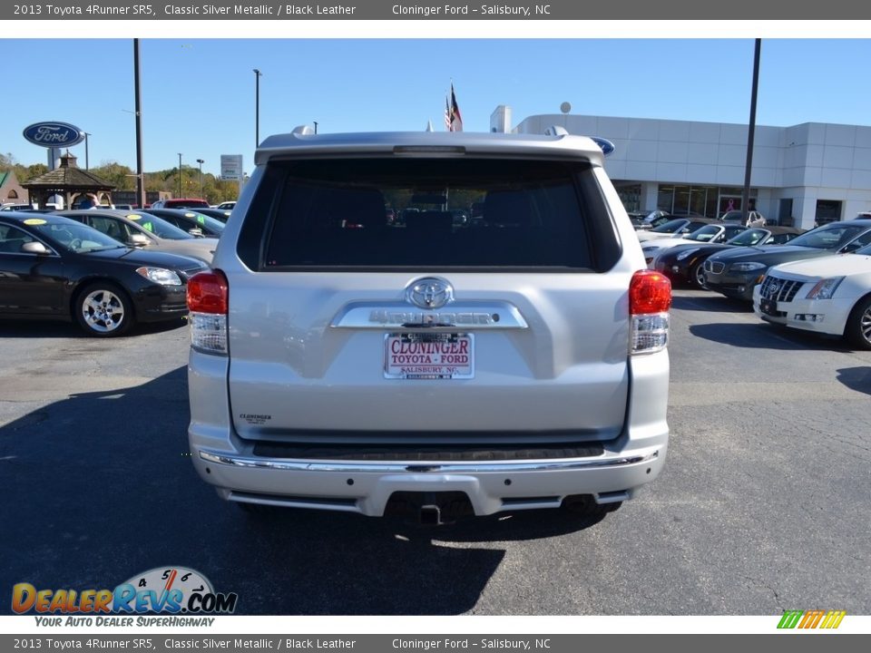 2013 Toyota 4Runner SR5 Classic Silver Metallic / Black Leather Photo #4