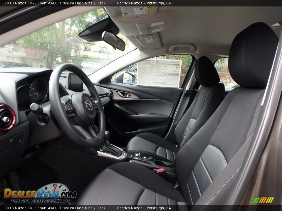 Front Seat of 2018 Mazda CX-3 Sport AWD Photo #7