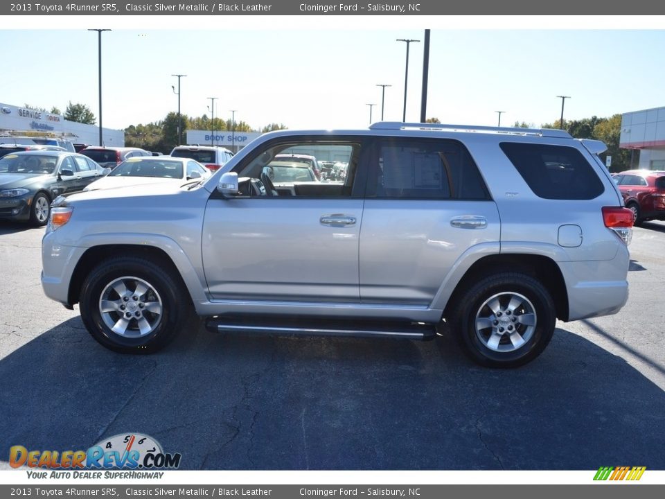 2013 Toyota 4Runner SR5 Classic Silver Metallic / Black Leather Photo #6