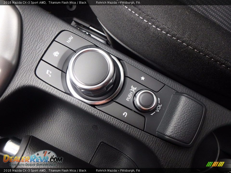 2018 Mazda CX-3 Sport AWD Titanium Flash Mica / Black Photo #13