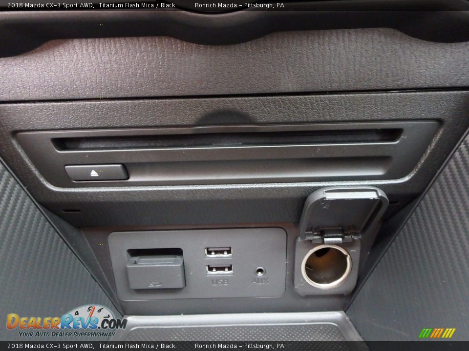 2018 Mazda CX-3 Sport AWD Titanium Flash Mica / Black Photo #14