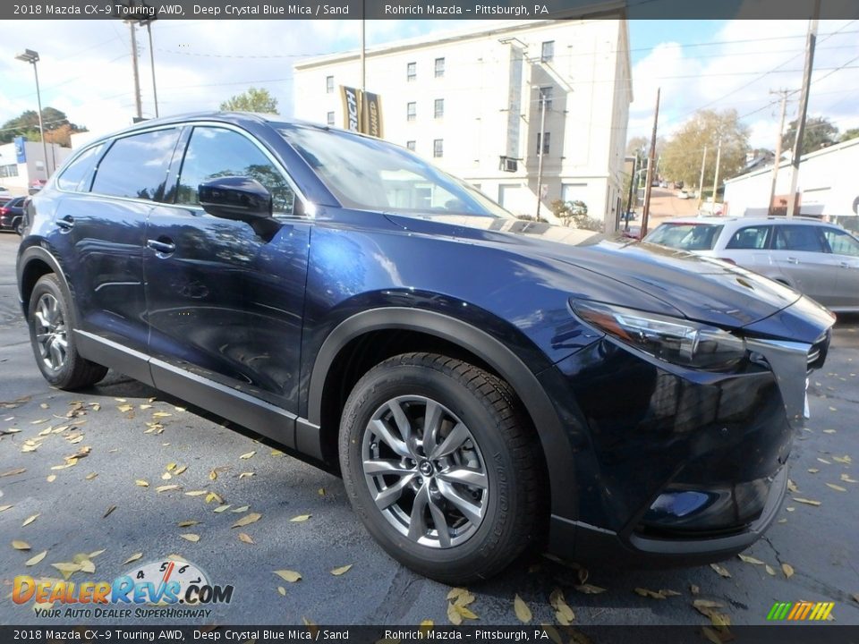 Front 3/4 View of 2018 Mazda CX-9 Touring AWD Photo #1