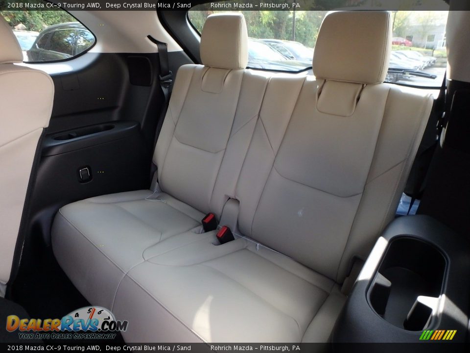 Rear Seat of 2018 Mazda CX-9 Touring AWD Photo #8
