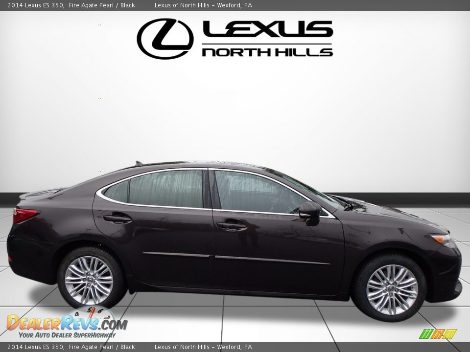 2014 Lexus ES 350 Fire Agate Pearl / Black Photo #2