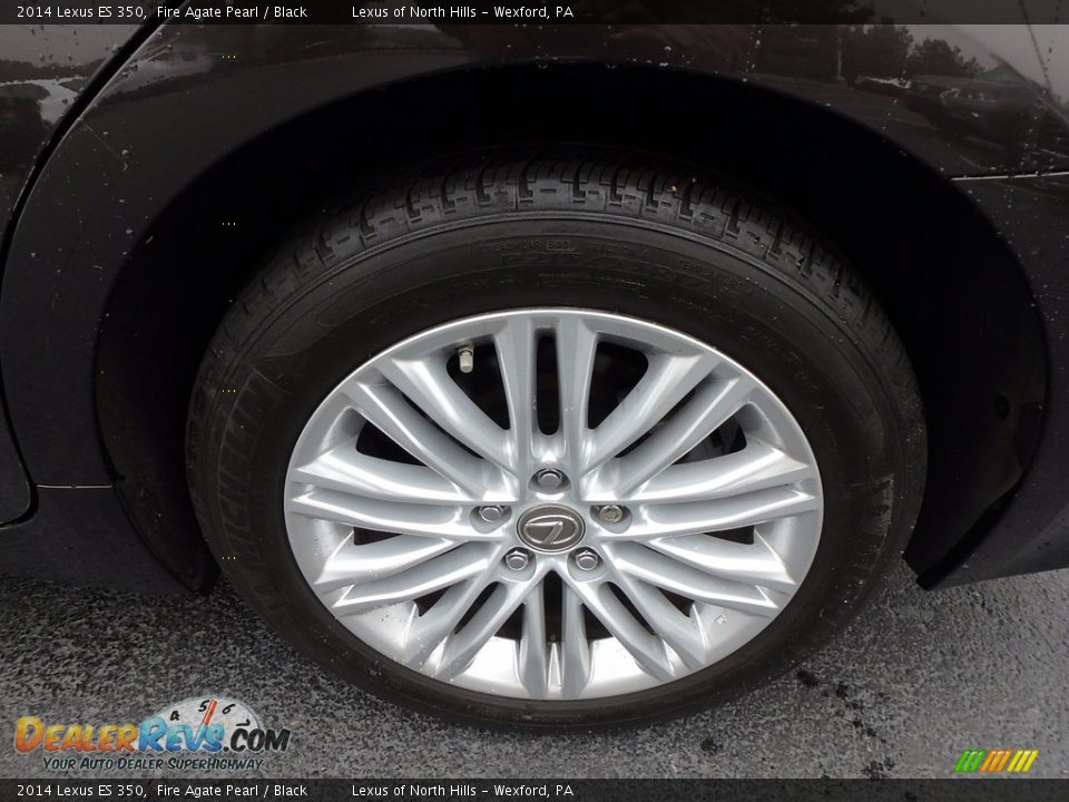 2014 Lexus ES 350 Fire Agate Pearl / Black Photo #5
