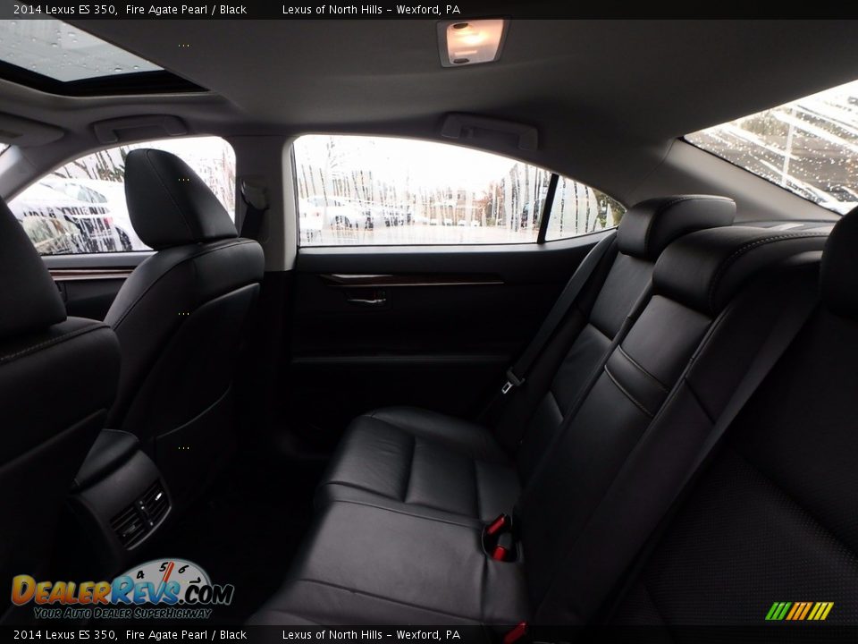2014 Lexus ES 350 Fire Agate Pearl / Black Photo #8