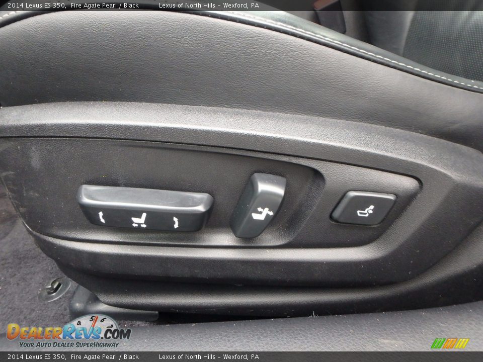 2014 Lexus ES 350 Fire Agate Pearl / Black Photo #12